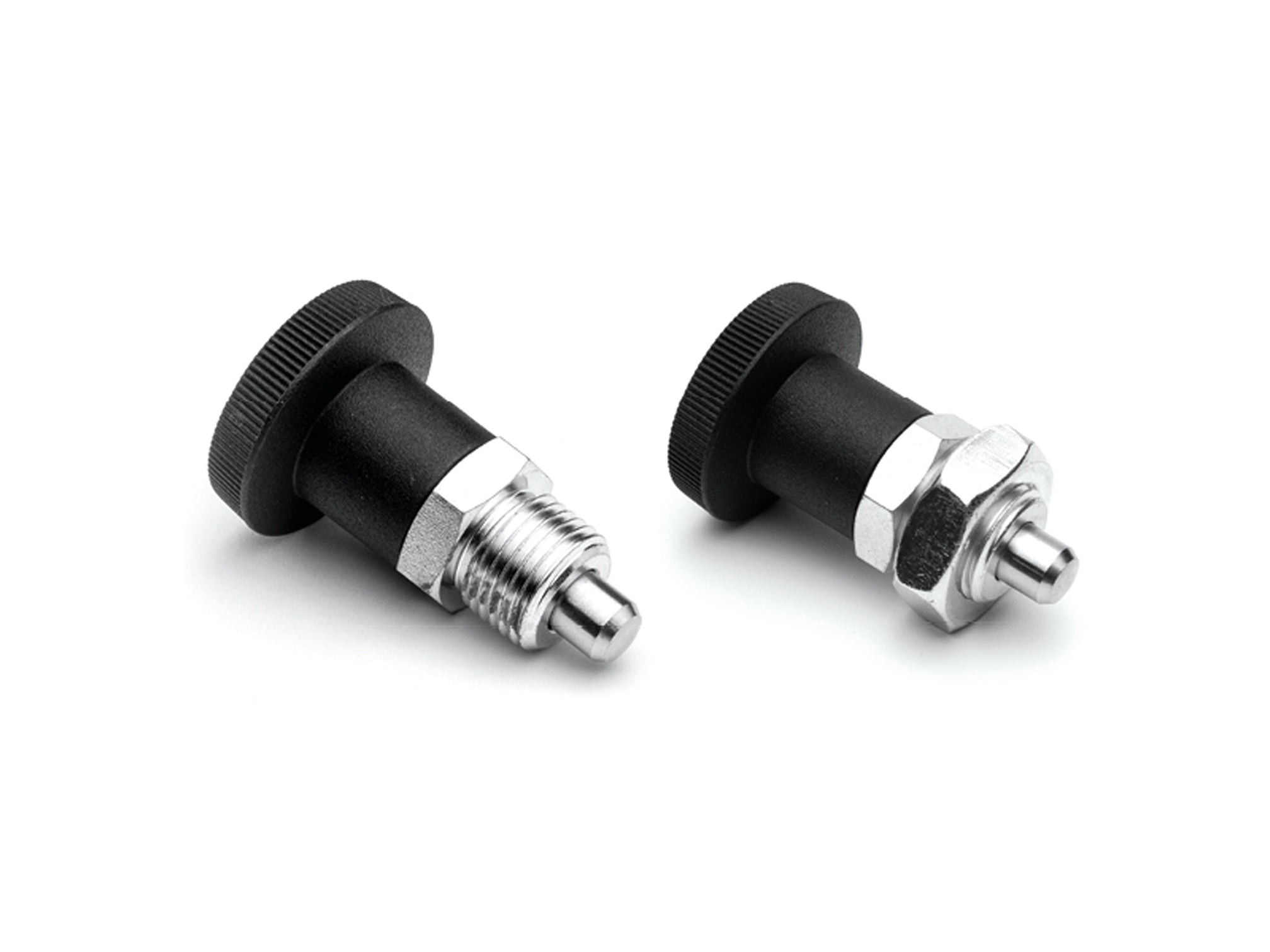 Poussoir à ressort avec pointe en acier - modèle PRA et PRA/C - Gamme  Poussoir à ressort avec pointe en acier - modèle PRA et PRA/C - Gamme